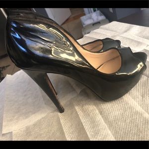 Black Patent Leather Pumps
